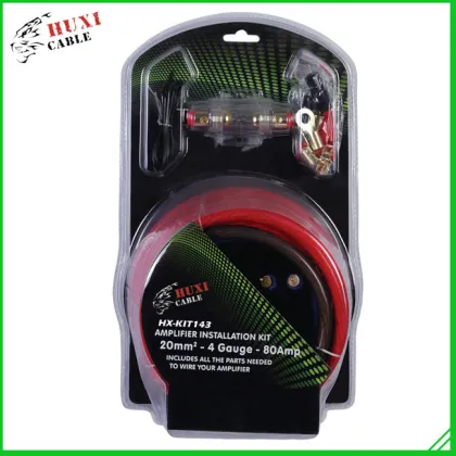 Low price 4GA Car Audio Amp cable Kit
