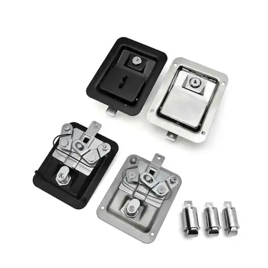Three Point Linkage Paddle Handle Latch for Toolbox and Equipment Door Lock
