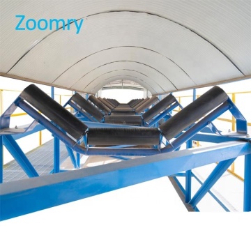 Self-Aligning Idler Sets for Conveyor Roller Return Systems