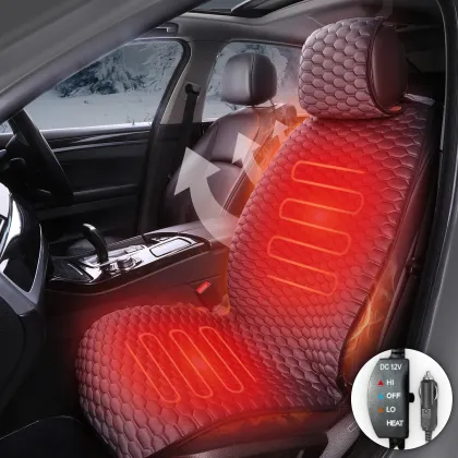 5D Luxury Heated Car Seat Cushions & Covers