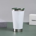 Vacuum insulated beer cup with bottle opener