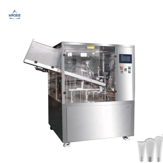 Plastic Laminated Tube Filling and Sealing Machine for Cosmetics
