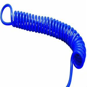 Blue PU Air Duct Hose For Vacuum