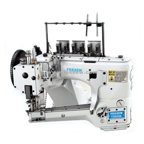 4 Needle 6 Thread Feed-off-the-arm flat Seaming Machine