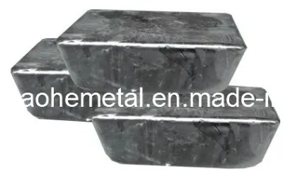 High Purity Antimony (Sb) Ingots 99.99%-99.999% with Low Price