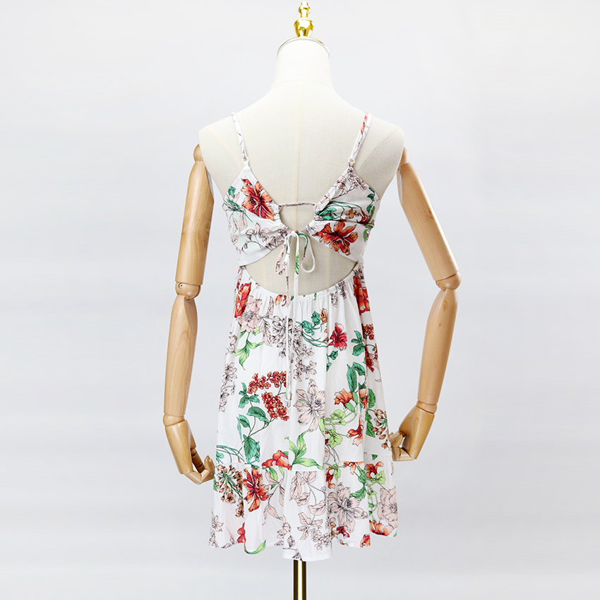 Halter Floral Dress