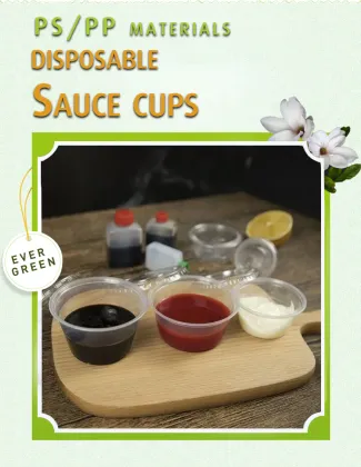 Modern Sauce Cup and Soy Sauce Bottle Pair