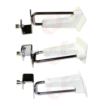 10cm,15cm,18cm,23cm Display hook lock, display rack lock,sliding hook lock for display accessries anti theft in retail shops