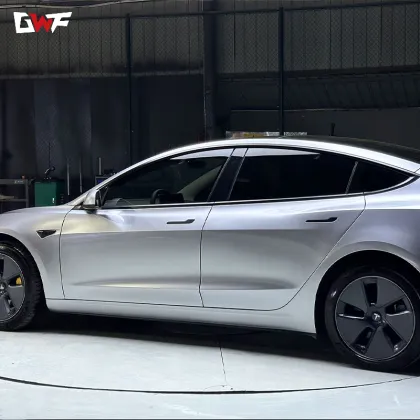 GT Silver Car Color Changing Film