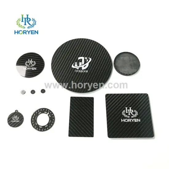 Durable CNC Cutting Carbon Fiber Parts Laminated Sheet