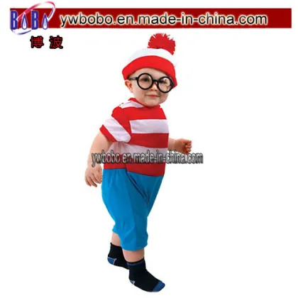 Kid's Costumes Baby Where's Waldo Costume (COS1014)