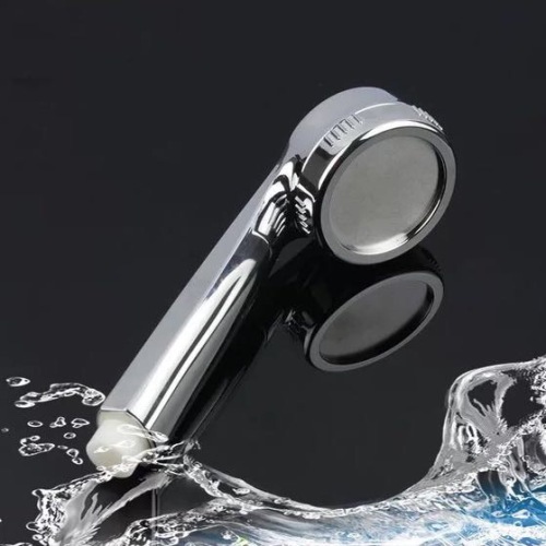 LED high pressure temperature digital handheld shower head