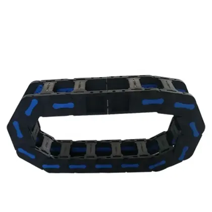High-strength cable drag chain fully enclosed engineering