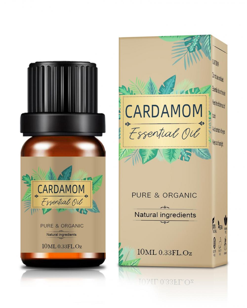 OEM Private Label Cardamom Oil Fragrance Oil de alta qualidade Cardamom Oil Essential Oil por atacado