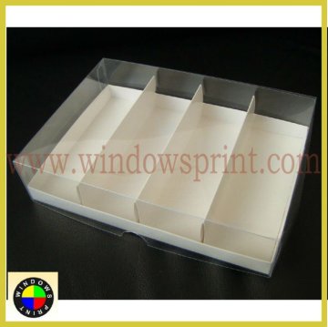Plastic/Clear Macarons Box