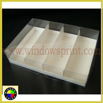 Plastic/Clear Macarons Box