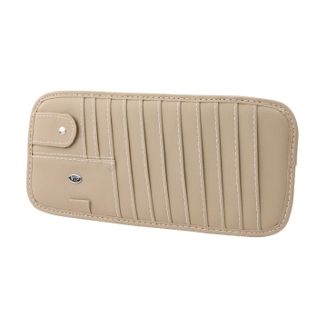 Multi-Function Car Sunshade Combo: Glasses Frame, Storage Box & Card Holder