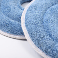 Bonnets de nettoyage en microfibre bleu