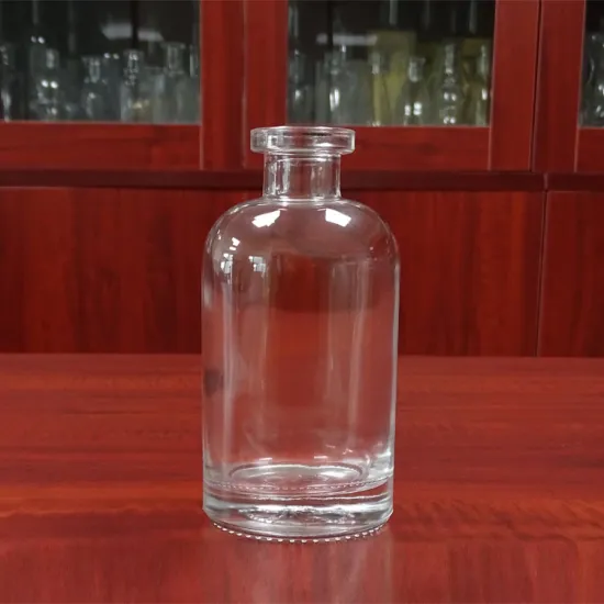 250ml boston round refillable flint glass diffuser bottle