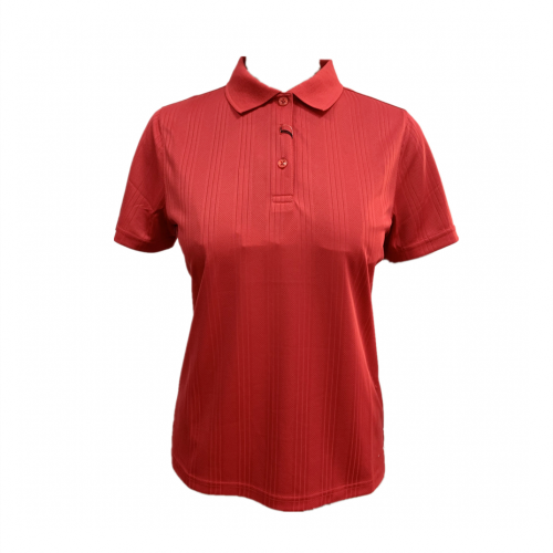  Poly Cotton Yarn Dye Polo Shirts Ladies Knit Special Textured Polo Factory