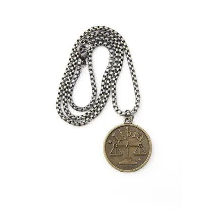 ORCA Coating Sublimation Custom Zodiac Pendant Necklace