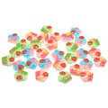 2019 Hot Sale Mini Resin Flatback Ice-cream Cupcake Cabochon Flat Back Dollhouse Miniature Cupcake Food Button Slime Charms