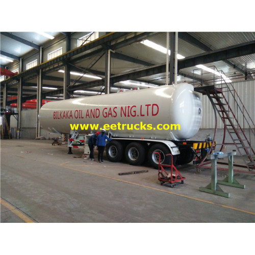 54000 Liters LPG Propane Tanker Trailers