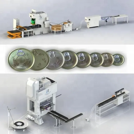 Automatic Tin EOE making machine production line