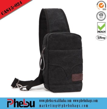 Men Travel Canvas shoulder bag for ipad