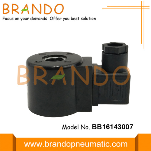 Bobina de válvula solenoide de agua de fuente de diámetro de orificio de 16,1 mm