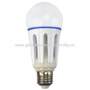 9W LED Bulb, E27 Base, 42 Pieces of 2835 SMD LEDs, 800lm Luminous Flux