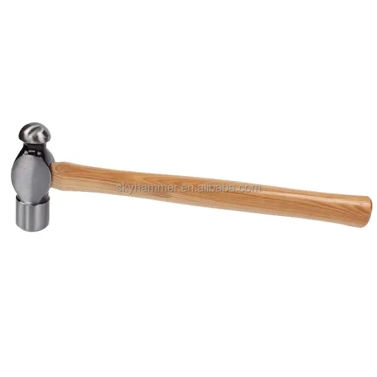 Factory Supply: Ball Pein Hammer with Walnut Handle and Forged Round Head in 8oz and 24oz