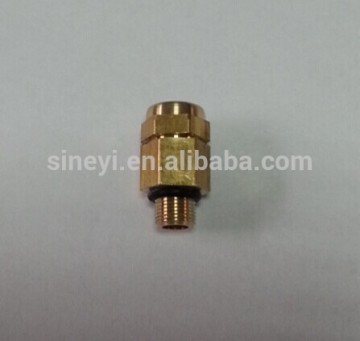 M6 brass ip68 waterproof cable gland mini size