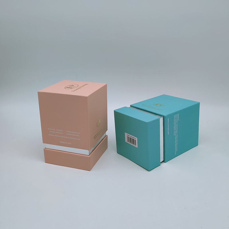 Pink Blue Perfume Box