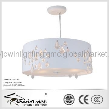 Iron and Crystal Pendant Lighting