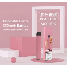 Nouvelle saveur e-cig uniquement vape jetable vape 600 bouffées