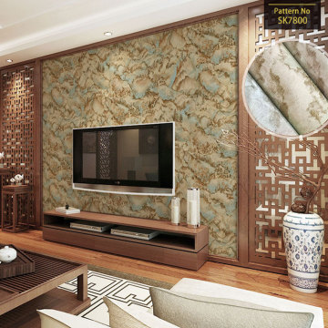 Customized New Arrival PVC 3D Wallpaper Mural for Walls