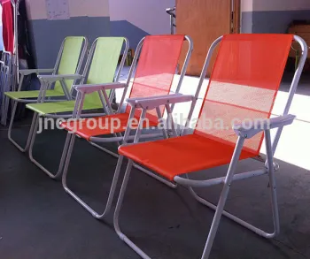 Simple design colorful deck chair