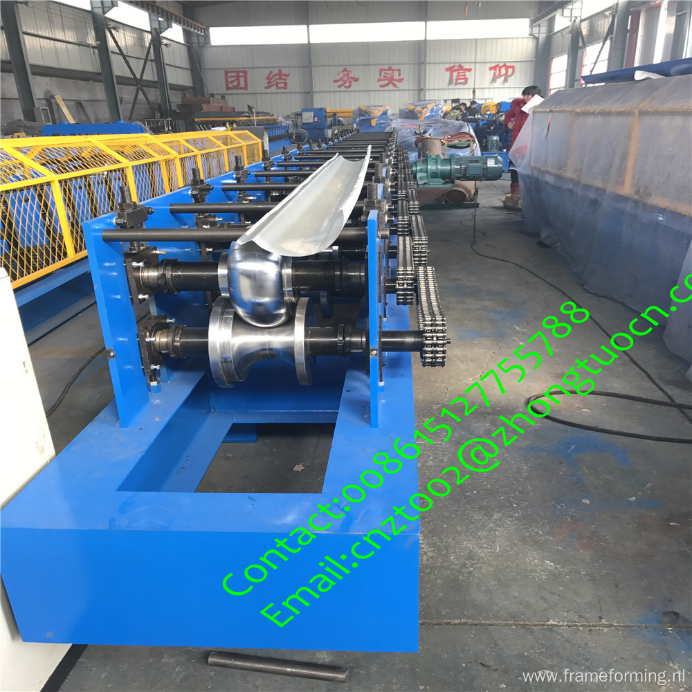 Galvanized steel water tube /pipe/gutter rolling machine