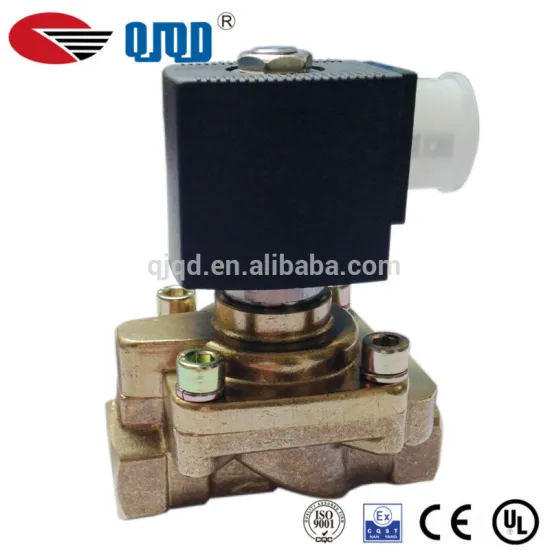 High Pressure Pilot Diaphragm Type Brass Solenoid Valve For Water