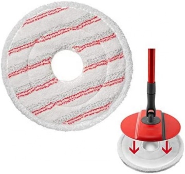 Microfiber Cloth Mop Pad and Scrubber Replacement for Vileda Spin & Clean Mop: New Arrival Household Floor Cleaning Tools