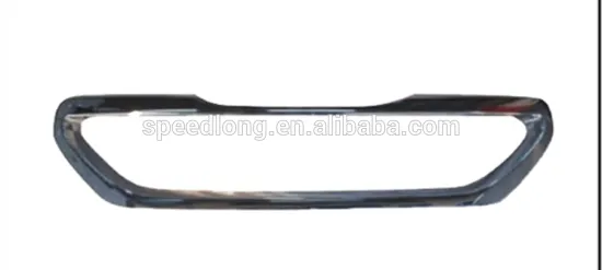Grille chrome frame car body parts for Peugeot 2008
