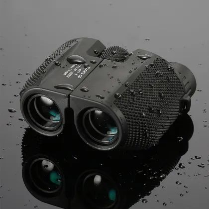 10x25 HD Binoculars Telescope - Waterproof Portable Optics for Hiking and Camping