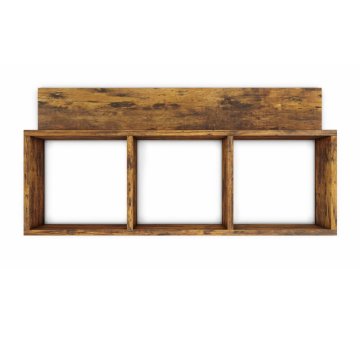 Big Sale: Wall-Mounted Cubby Rack Storage Shelf - Wooden Entryway Floating Shelves