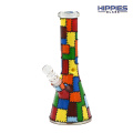 Geometric 3D Cartoon Beaker Bong