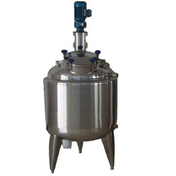 Jacketed Reactor with Agitator Agitator Jacketed Heating Mixer tank Reactor Factory