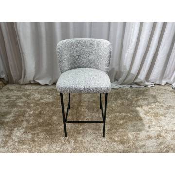 Bar Furniture Minimalist Fabric Stool for Kitchen Island