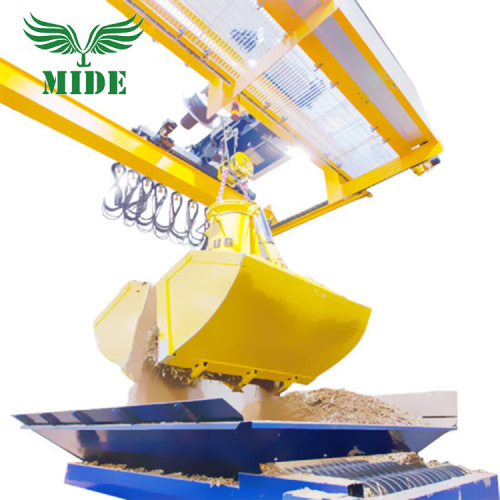 Double Girder Grab Bucket Overhead Travelling Crane