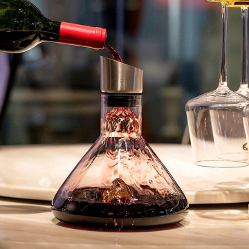 Top Selling Handmade 1500 ml Lead-Free Crystal Red Wine Decanters - Men's Gifts