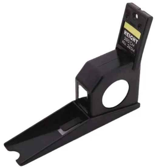 2M Black and White Height Tape Measure: Precision Measuring Tool